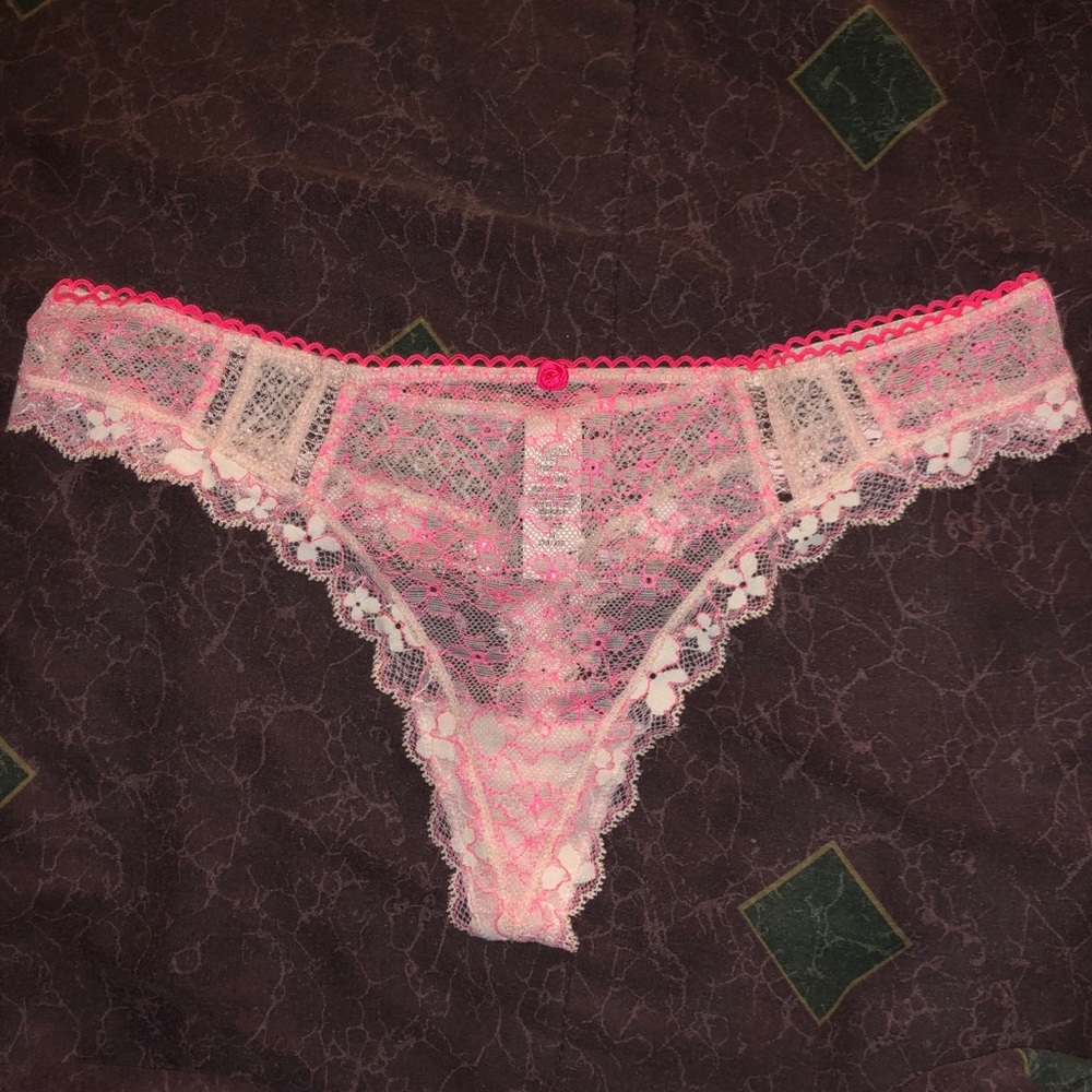 Victoria’s Secret “Dream Angels” Lace Thong